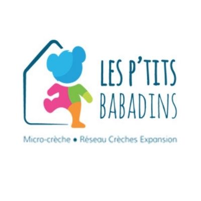 logo creche les ptits babadins
